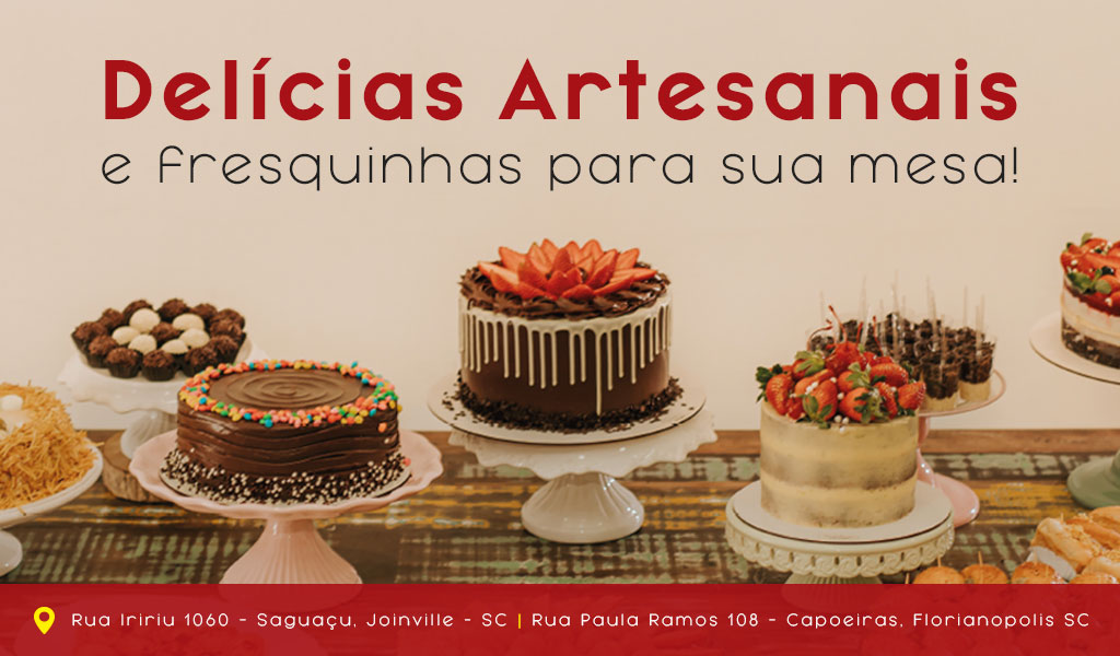 Bolo Quadrado Personalizado - Sonho Doce